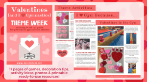 Preschool Gymnastics Valentines Theme Guide - Rec Gym Pros
